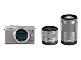 EOS M100 ダブルズームキット [グレー]